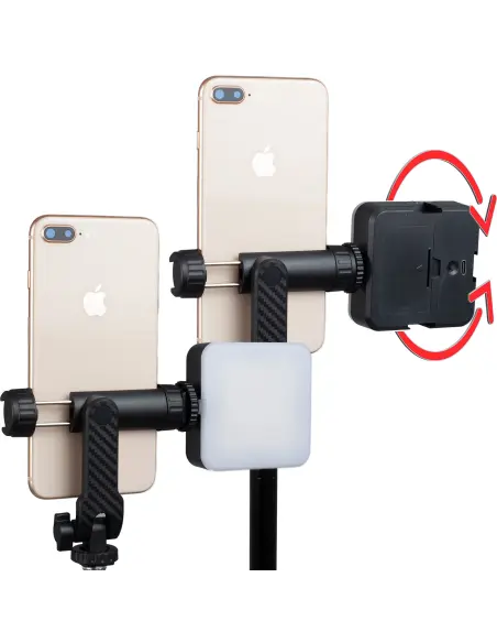 Адаптер для смартфона на штативі з регулюванням